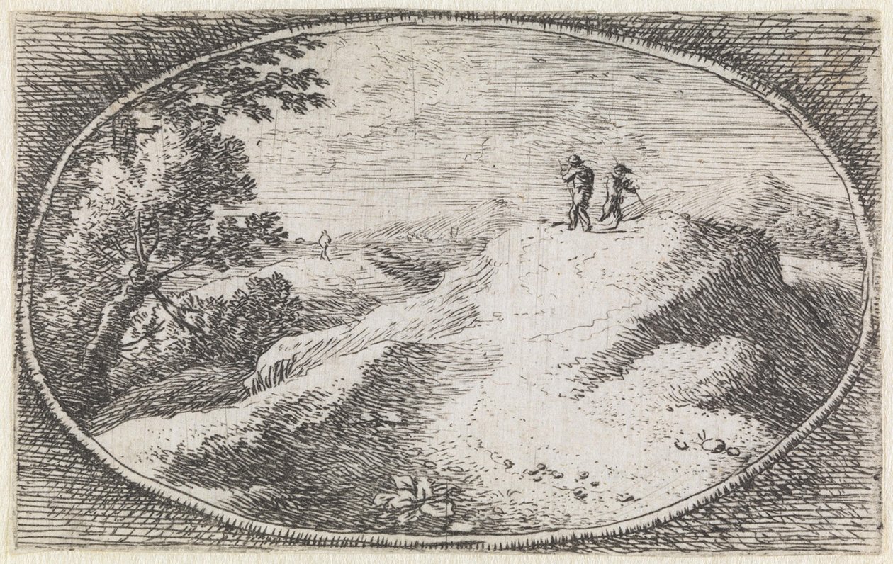 Krajina (č. 3 ze série: Varietates campestrium phantasiarum) od Herman van Swanevelt