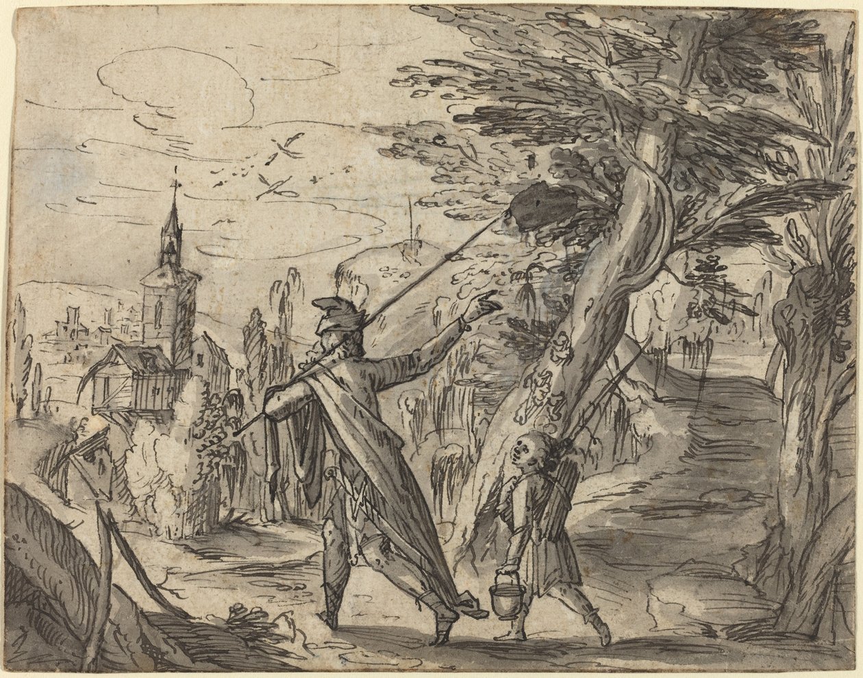 Abraham a Izák od Hermann Weyer