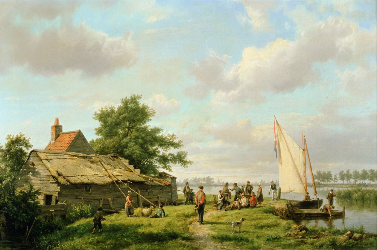 Neznámý obrázek od Hermanus Koekkoek