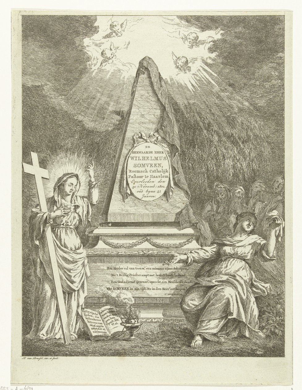 Památník Wilhelmus Somveen od Hermanus van Brussel