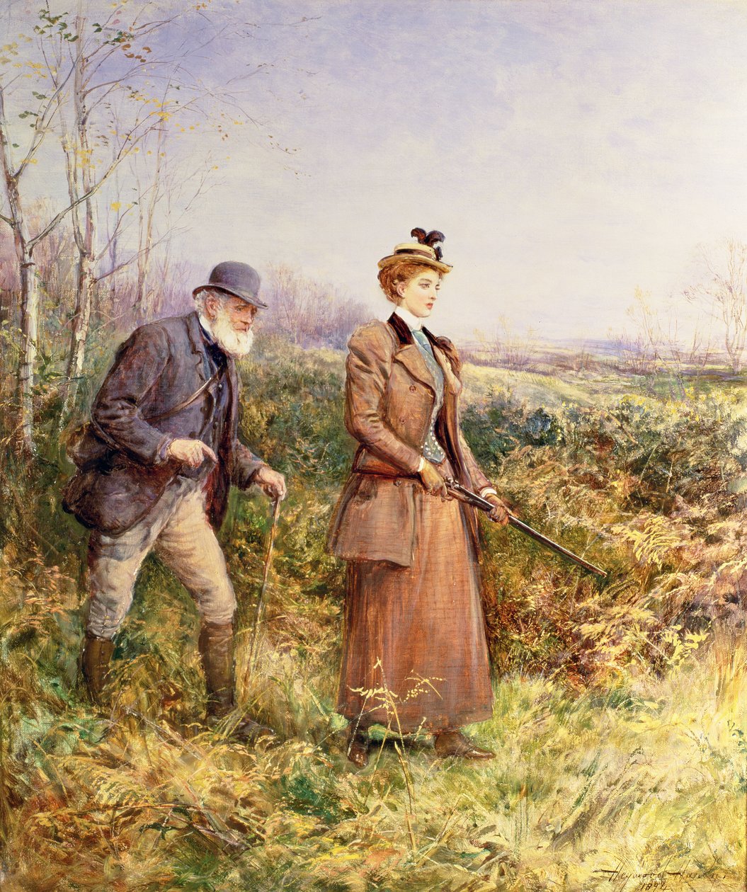 Výstřel z pistole od Heywood Hardy