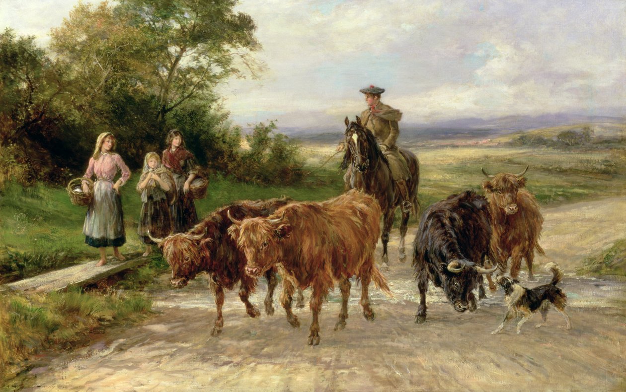 Pohledný řidič, 1904 od Heywood Hardy
