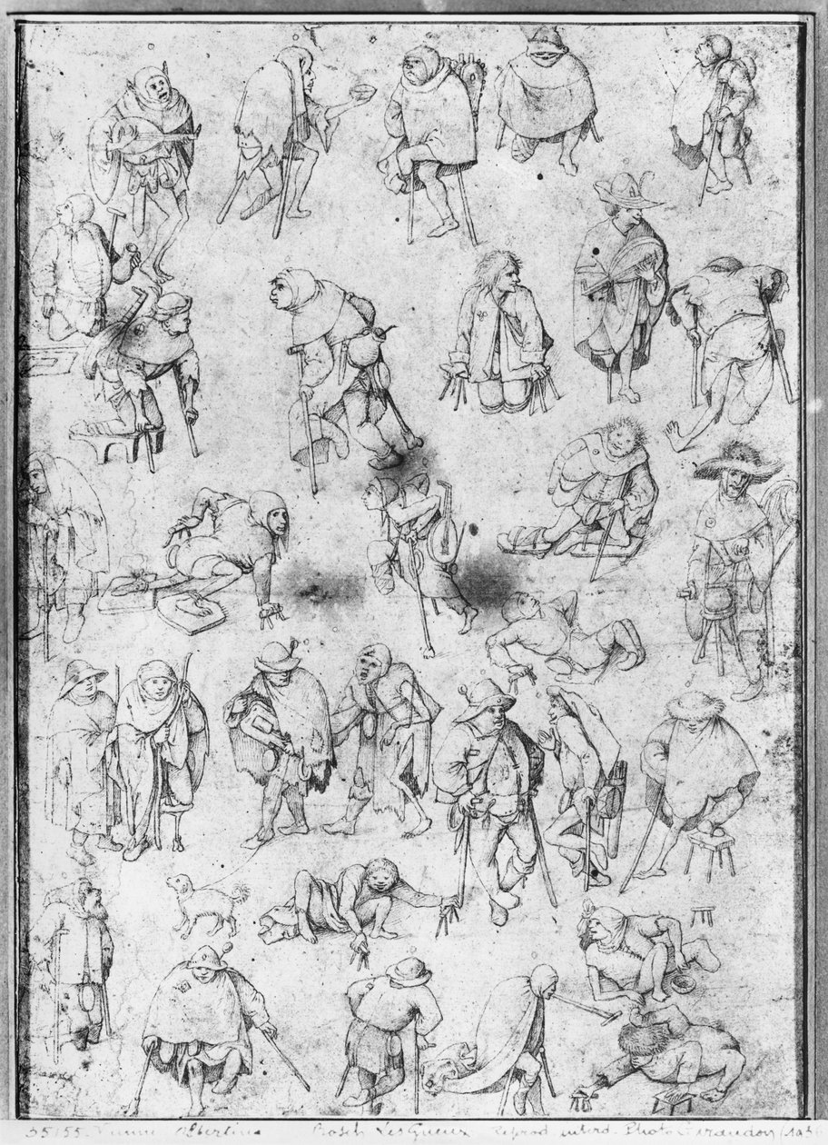 Žebráci od Hieronymus Bosch