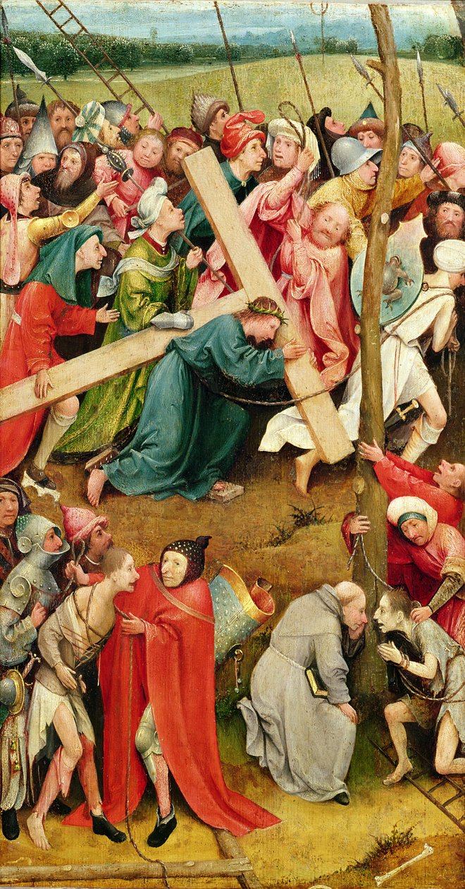 Kristus nesoucí kříž, 1485-90 od Hieronymus Bosch