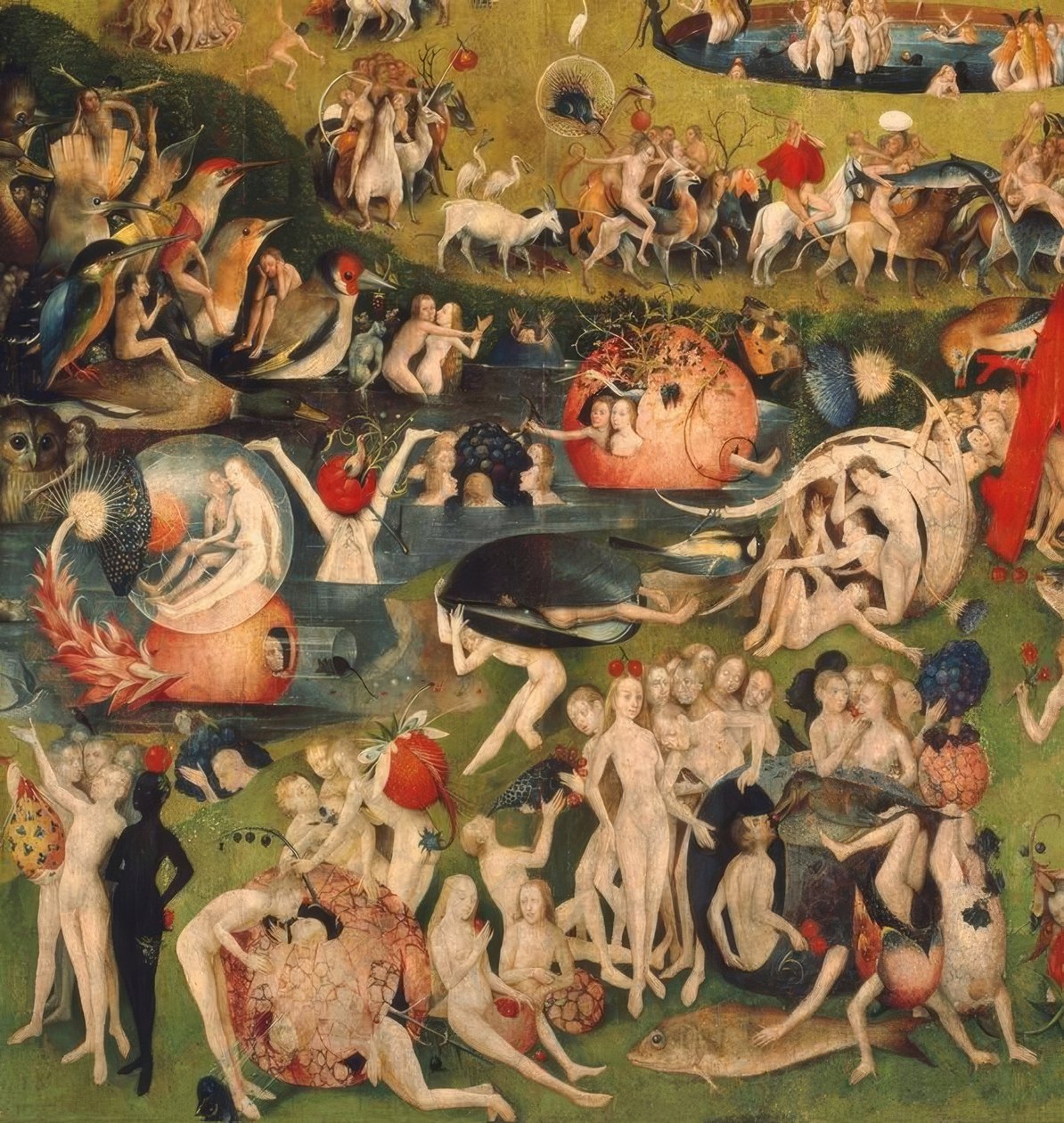 Zahrada pozemských rozkoší od Hieronymus Bosch
