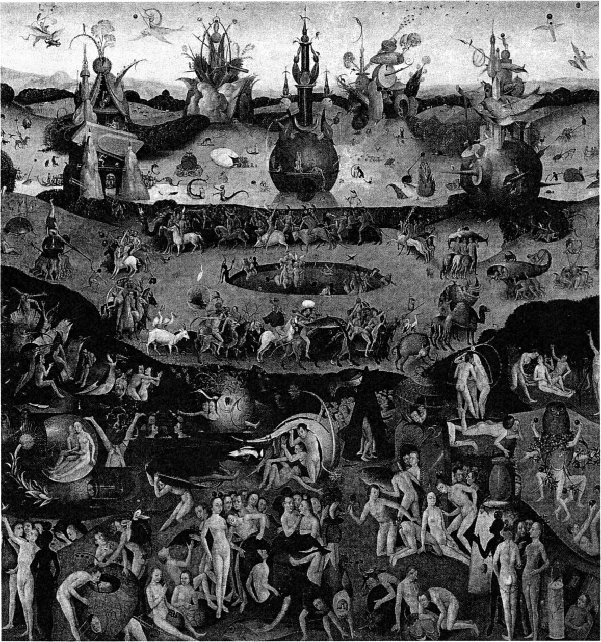 Olej přenesený z desky na plátno od Hieronymus Bosch
