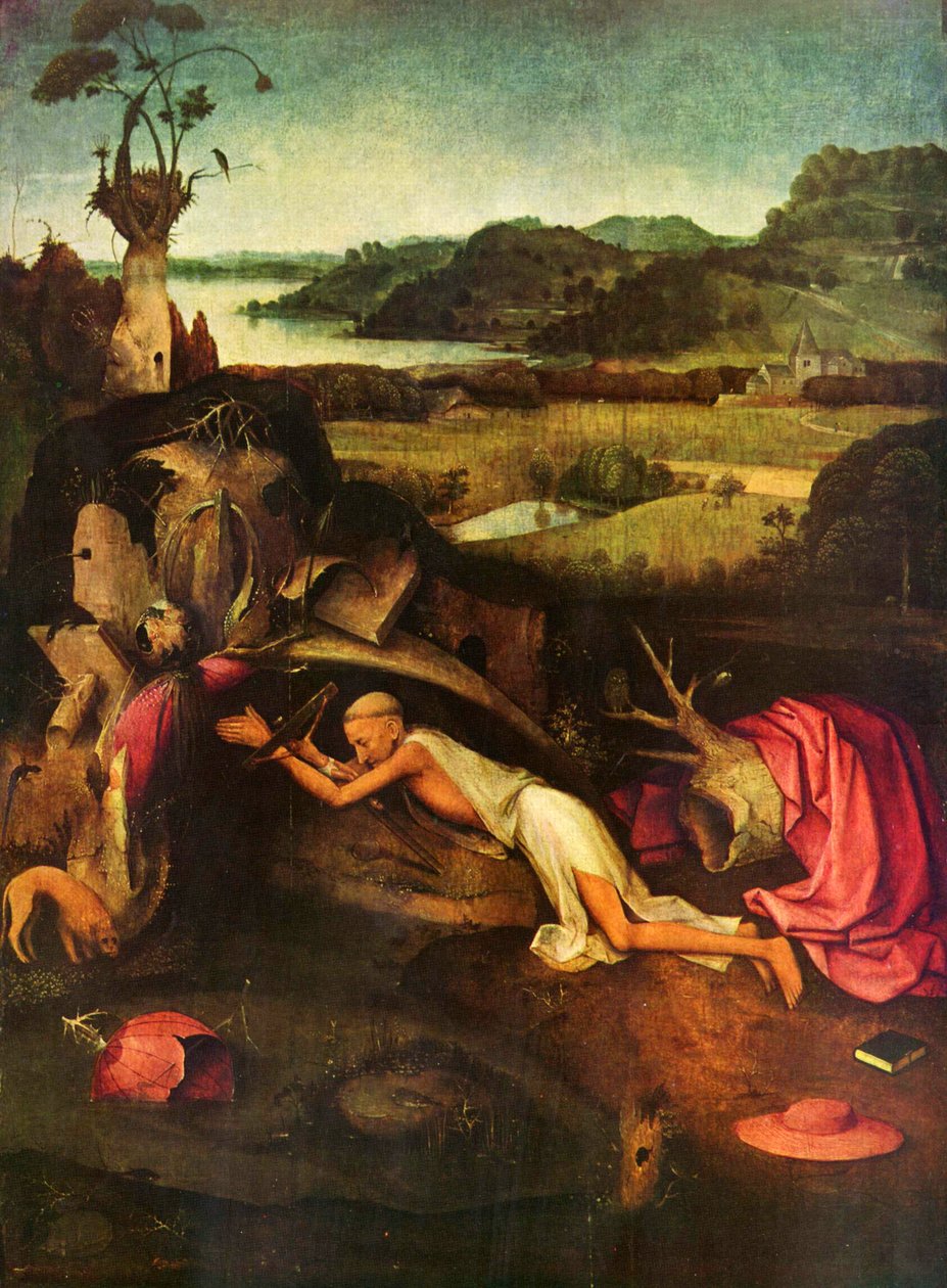 Svatý Jeroným od Hieronymus Bosch