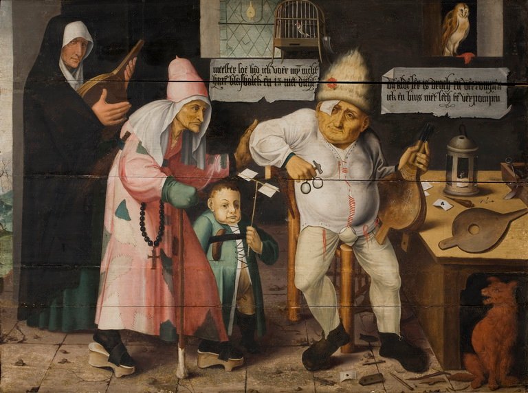 Opravář vlnovců od Hieronymus Bosch