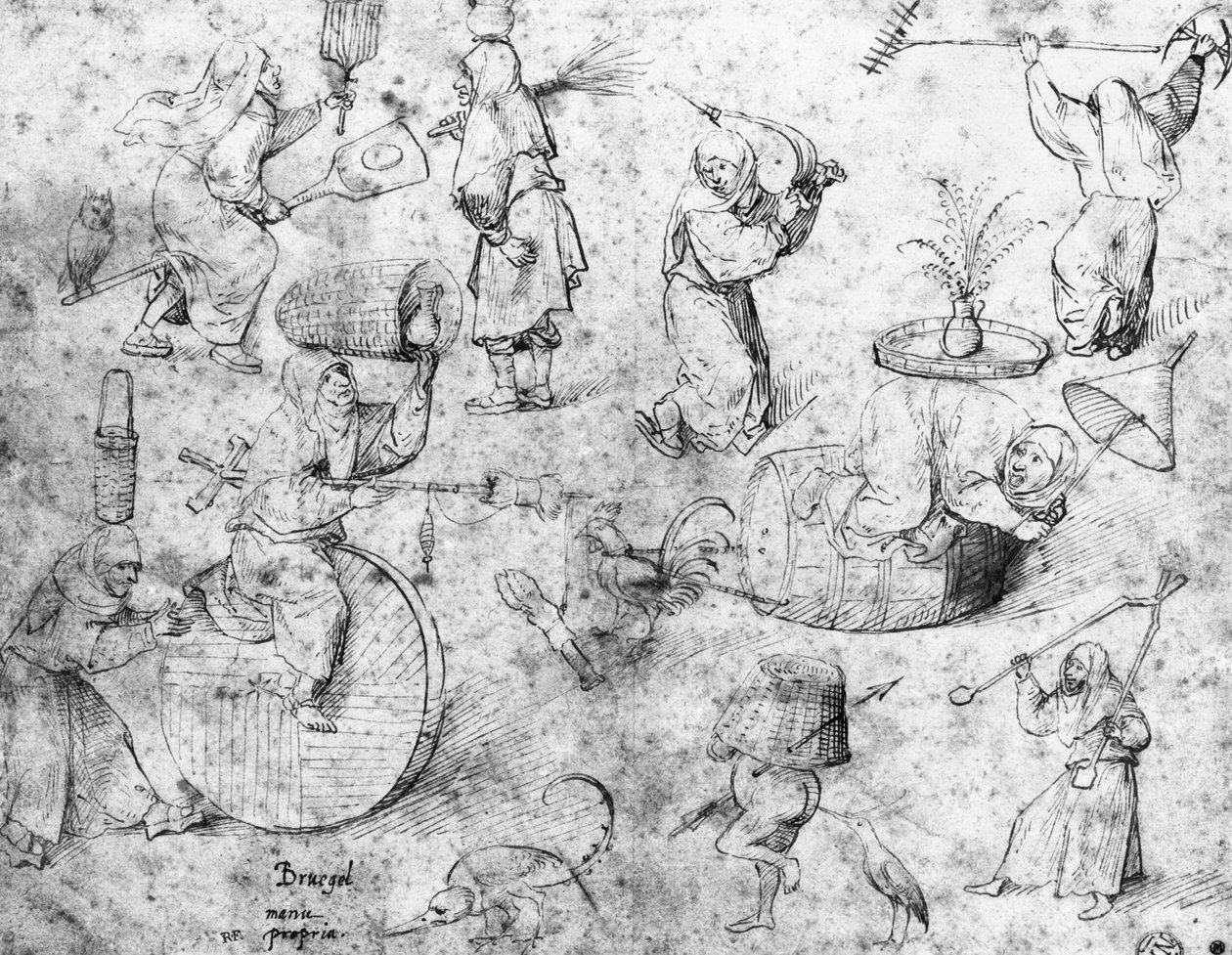Čarodějnice od Hieronymus Bosch