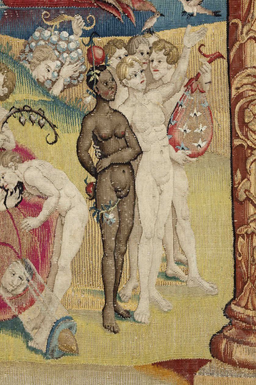 Zahrada pozemských rozkoší. ca. 1560 (tapisérie) od Hieronymus (after) Bosch