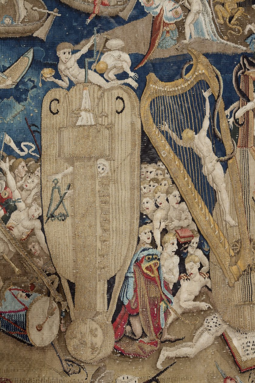 Zahrada pozemských rozkoší. ca. 1560 (tapisérie) od Hieronymus (after) Bosch