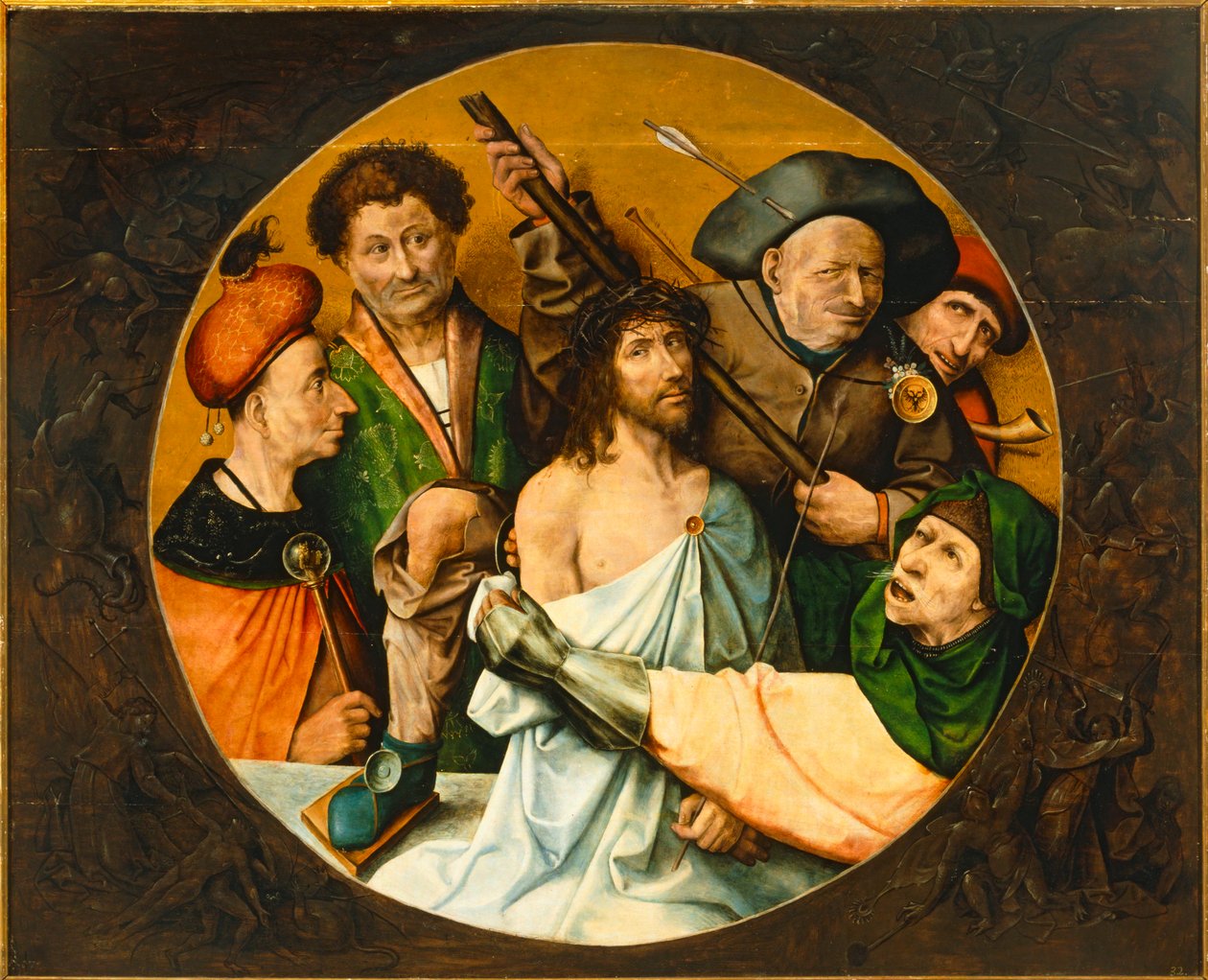 Korunování trním. 10014743 ... od Hieronymus Bosch