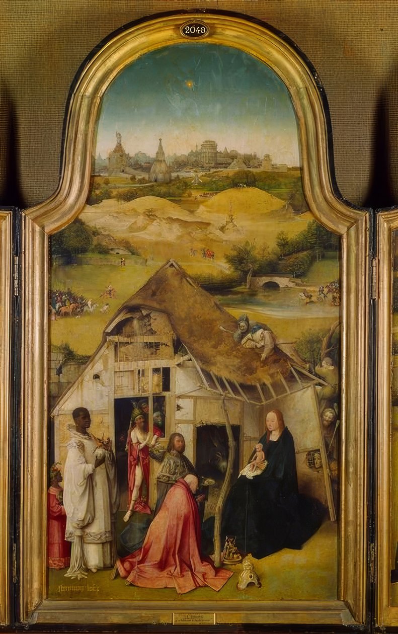 Klanění mudrců od Hieronymus Bosch