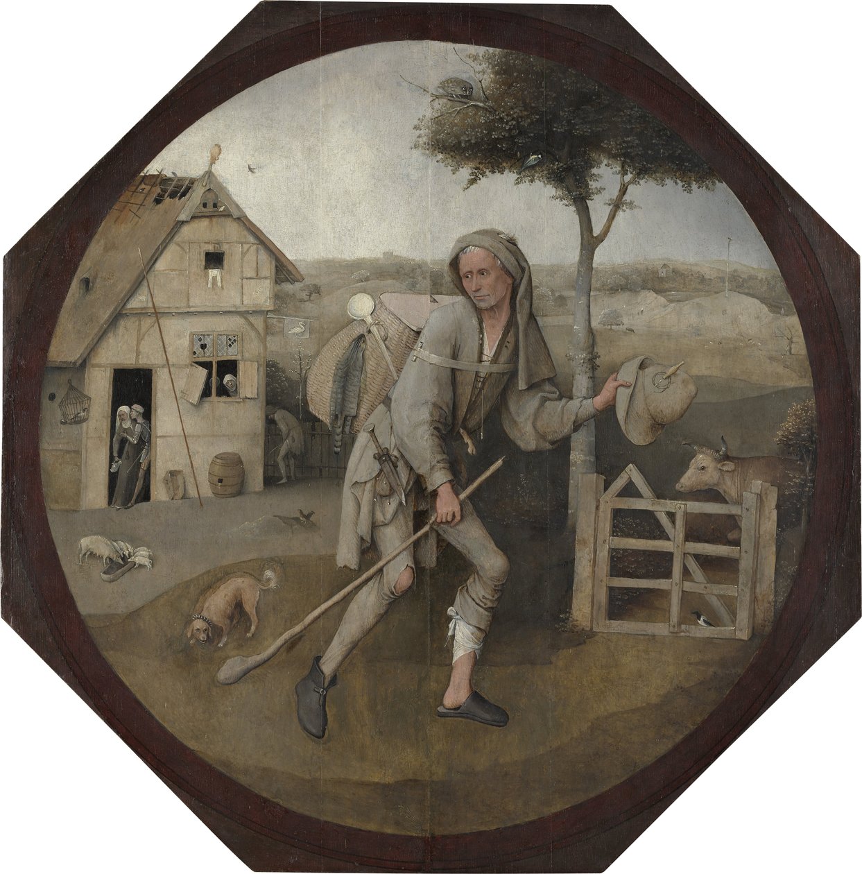 Holandsky: The Wayfarer The Wayfarer od Hieronymus Bosch