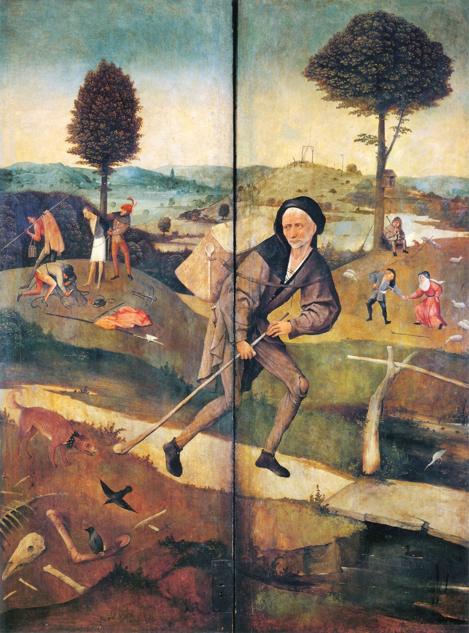Vozík na seno od Hieronymus Bosch