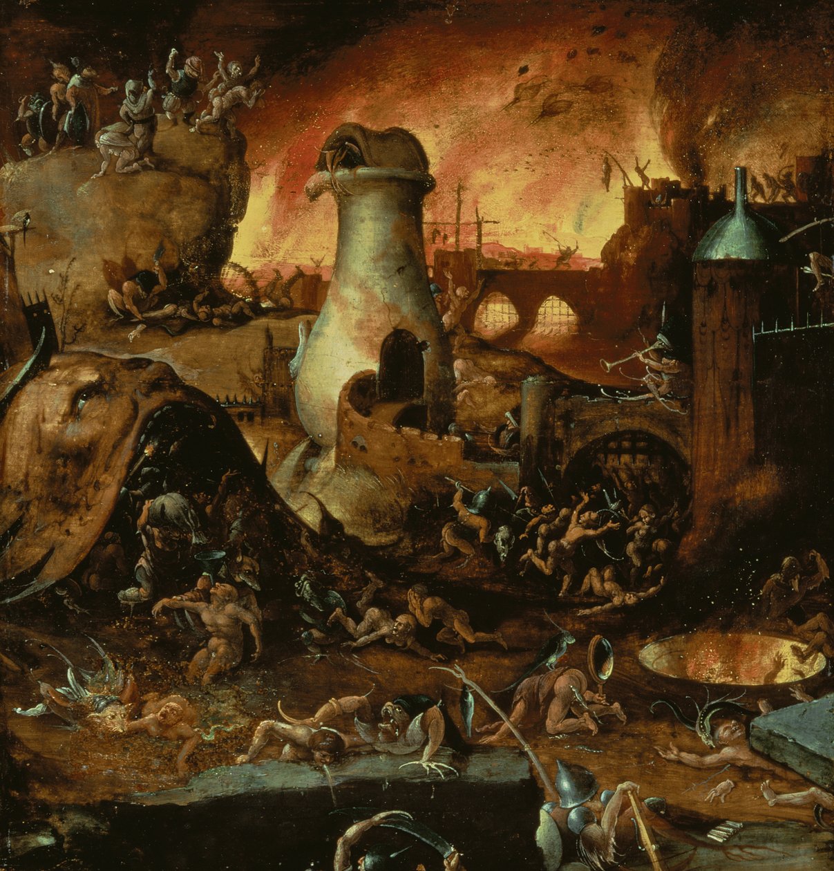 Peklo od Hieronymus Bosch