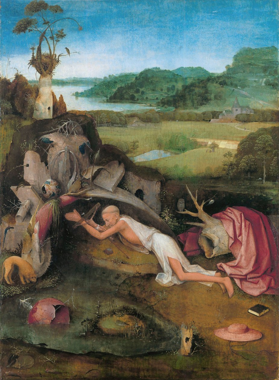 Svatý Jeroným od Hieronymus Bosch