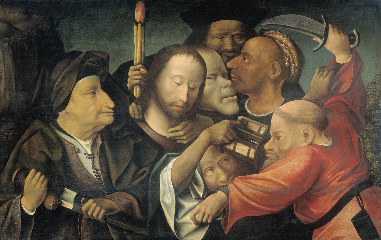Zatčení Krista, c. 1530-50 od Hieronymus Bosch