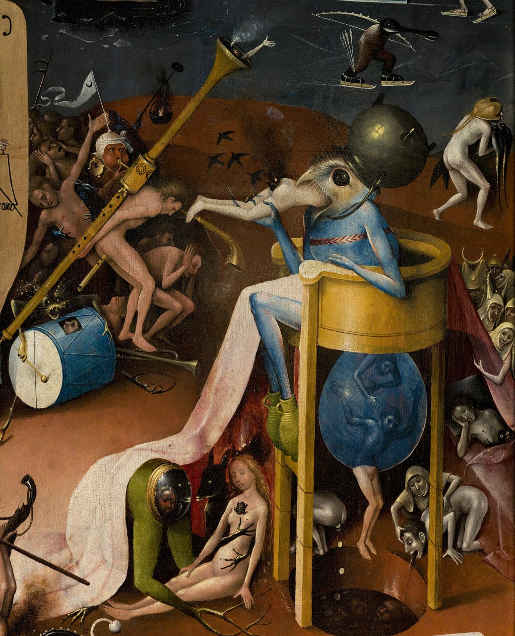 Zahrada pozemských rozkoší, 1490-1500 od Hieronymus Bosch