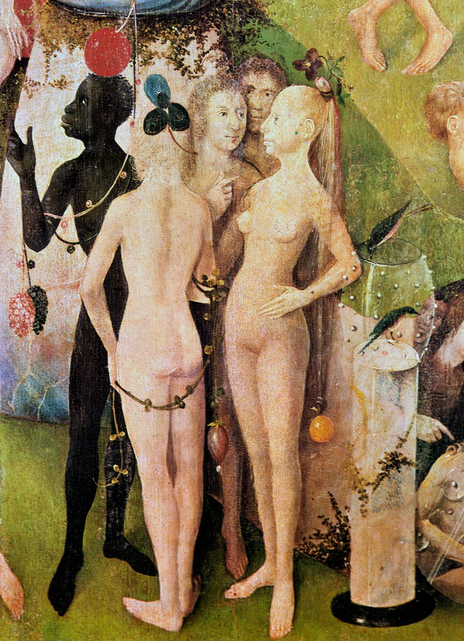 Zahrada pozemských rozkoší Detail středového panelu, c. 1500 od Hieronymus Bosch