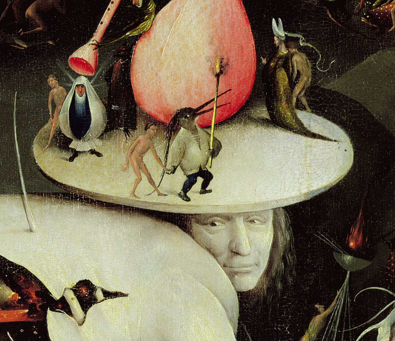 Zahrada pozemských rozkoší, kolem roku 1500 (detail z 3425) od Hieronymus Bosch