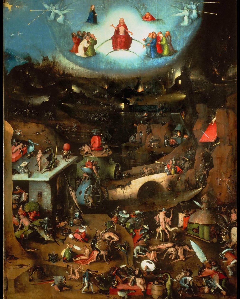 Triptych Poslední soud, centrální panel, cca 1485. od Hieronymus Bosch