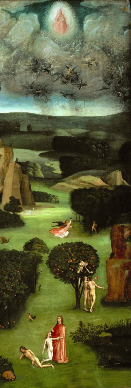 Triptych Poslední soud, levý panel, cca 1485. od Hieronymus Bosch