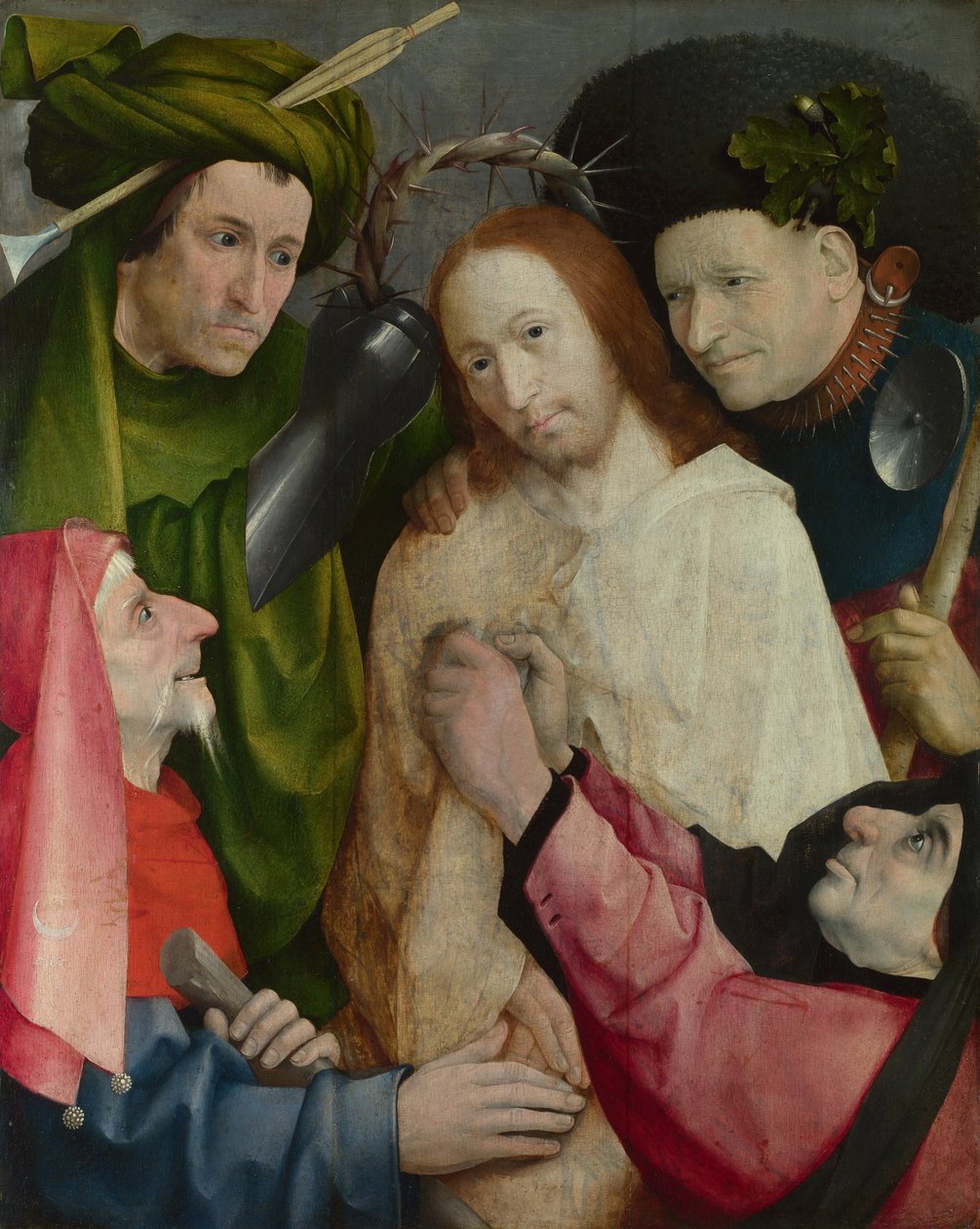 Posmívání se Kristu, c. 1500 od Hieronymus Bosch