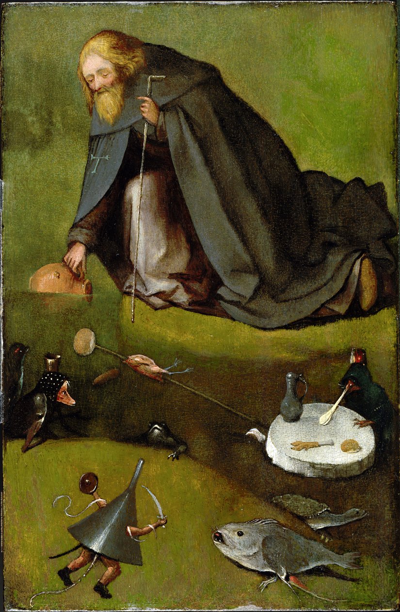 Pokušení svatého Antonína od Hieronymus Bosch