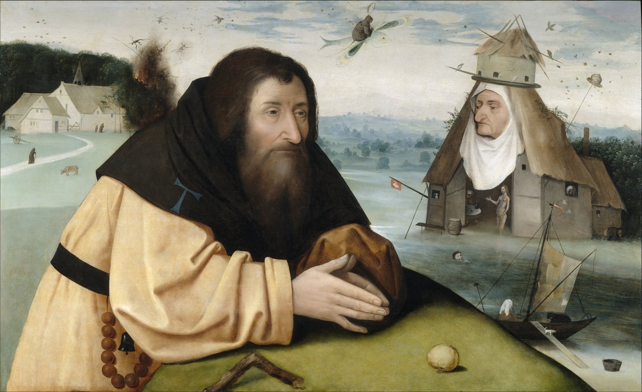 Pokušení svatého Antonína, mezi 1500 a 1510 od Hieronymus Bosch