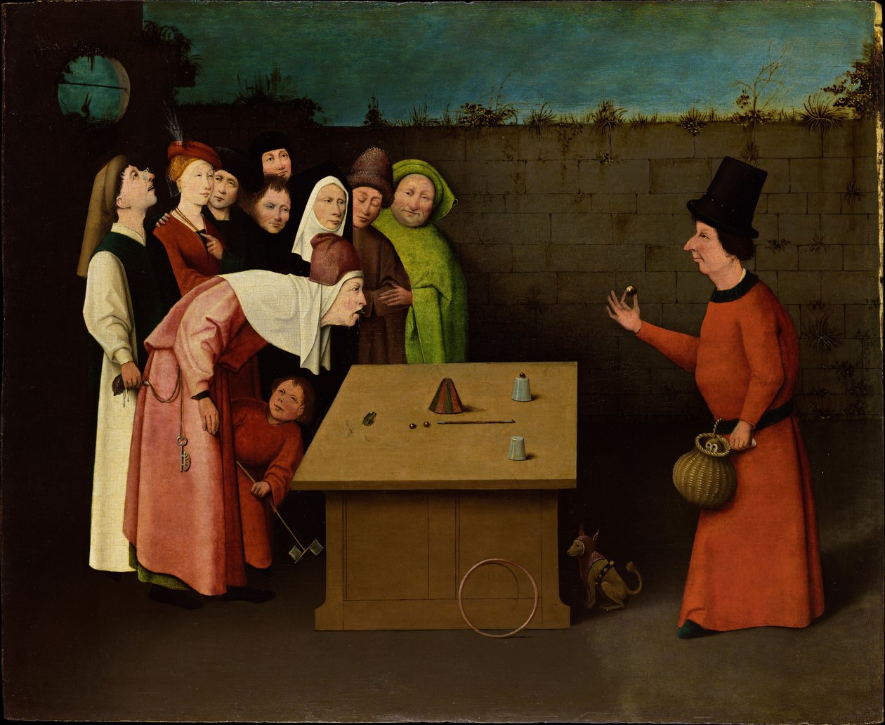 Zaklínač od Hieronymus Bosch and workshop