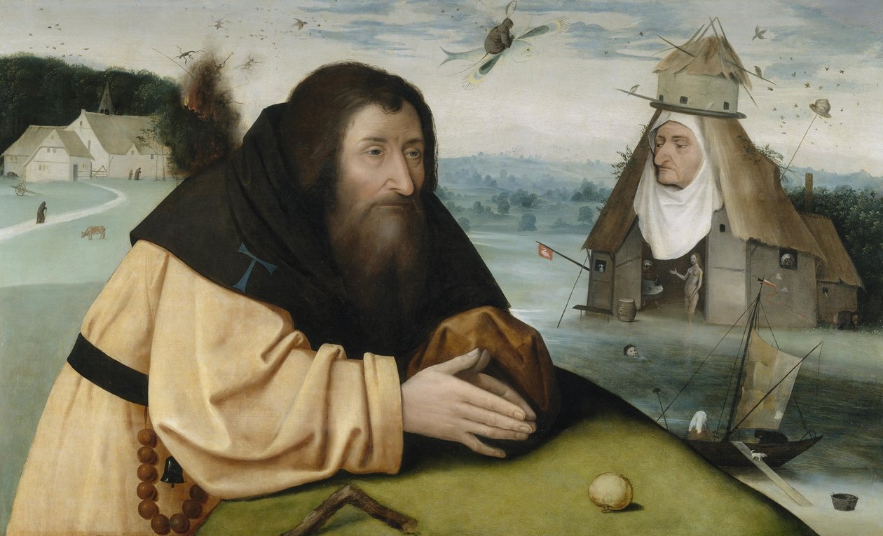 Pokušení svatého Antonína od Hieronymus Bosch and workshop