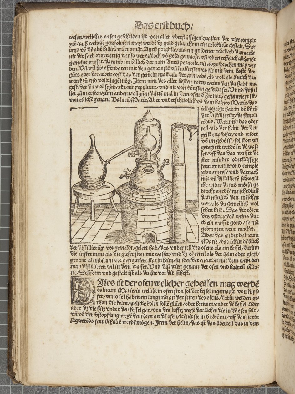 Kniha o destilaci od Hieronymus Brunschwig