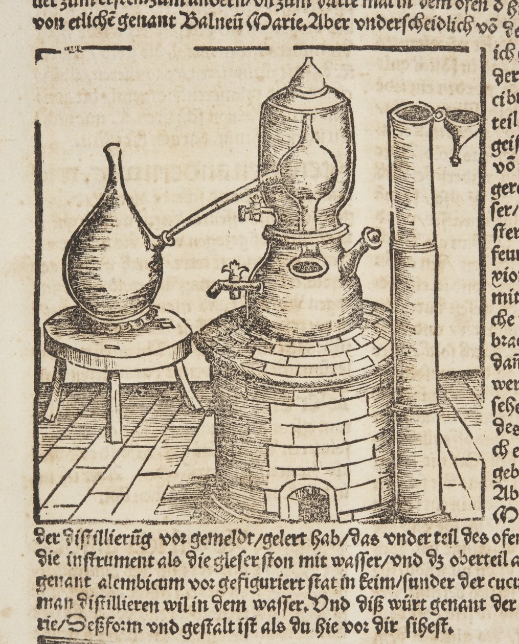Kniha o destilaci od Hieronymus Brunschwig