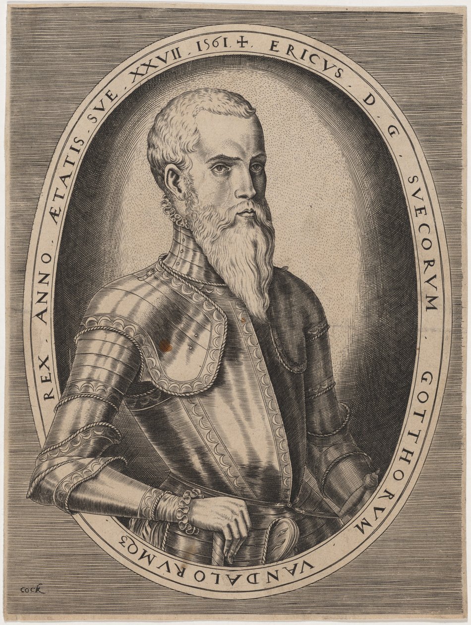 Erik XIV., švédský král od Hieronymus Cock
