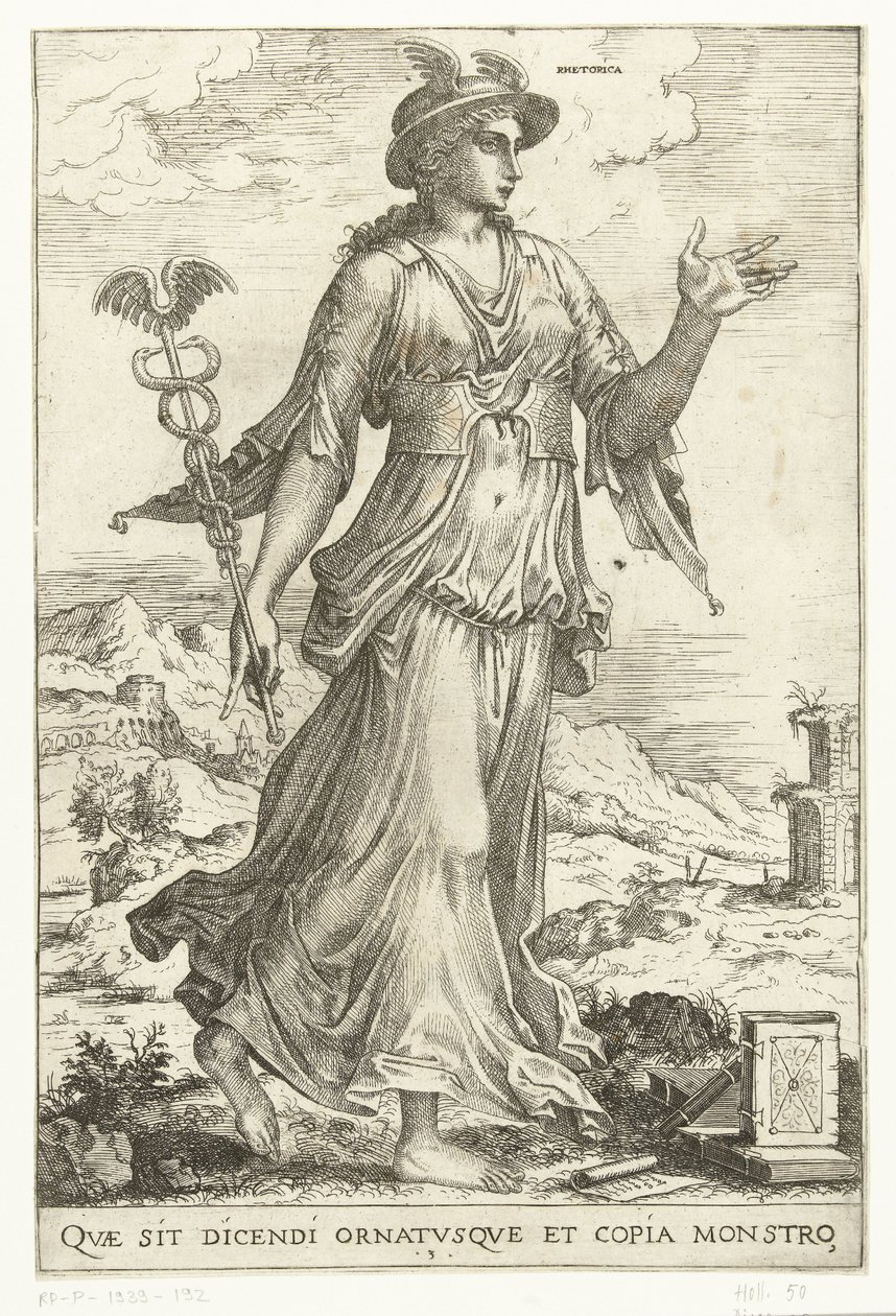 Rétorika od Hieronymus Cock