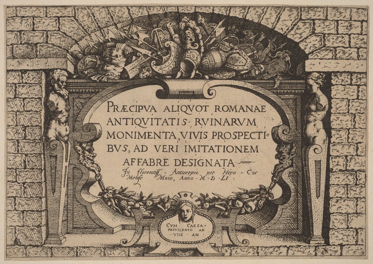 Titulní strana od Hieronymus Cock