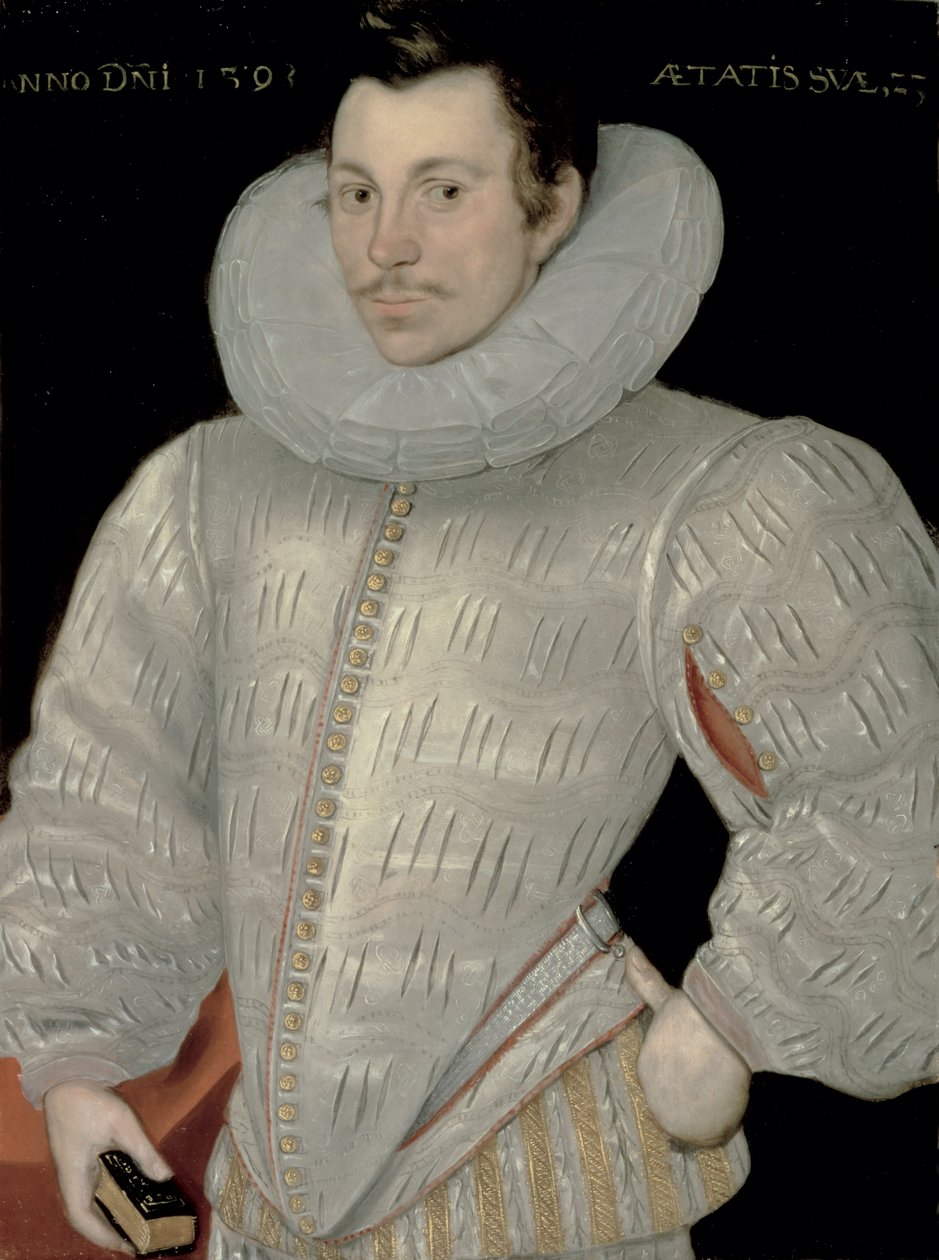 Sir John Ashburnham (1571-1620) 1593 od Hieronymus Custodis