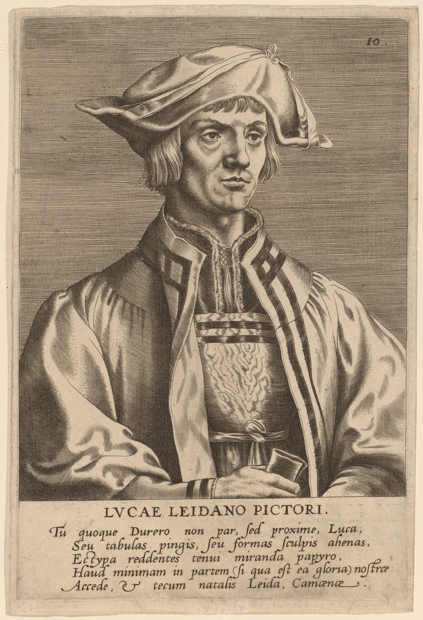 Lucas van Leyden od Hieronymus Wierix