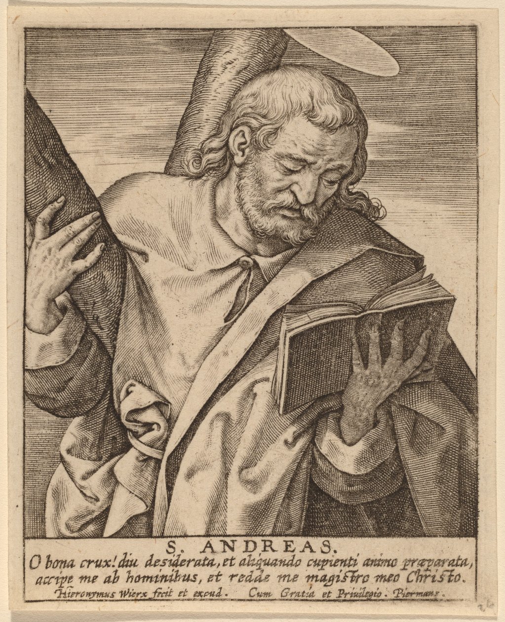 S. Andreas od Hieronymus Wierix