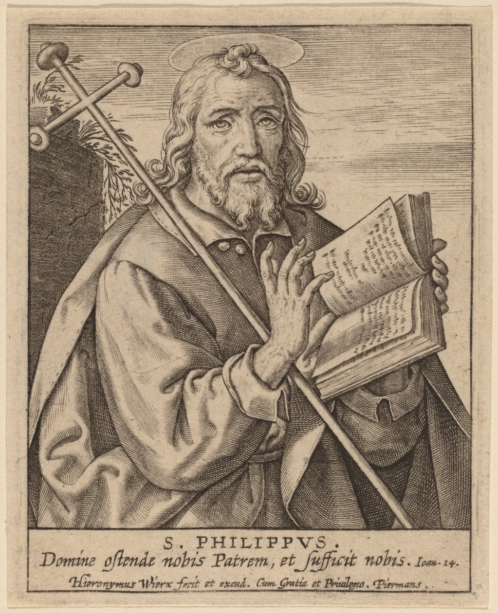 Svatý Filip od Hieronymus Wierix