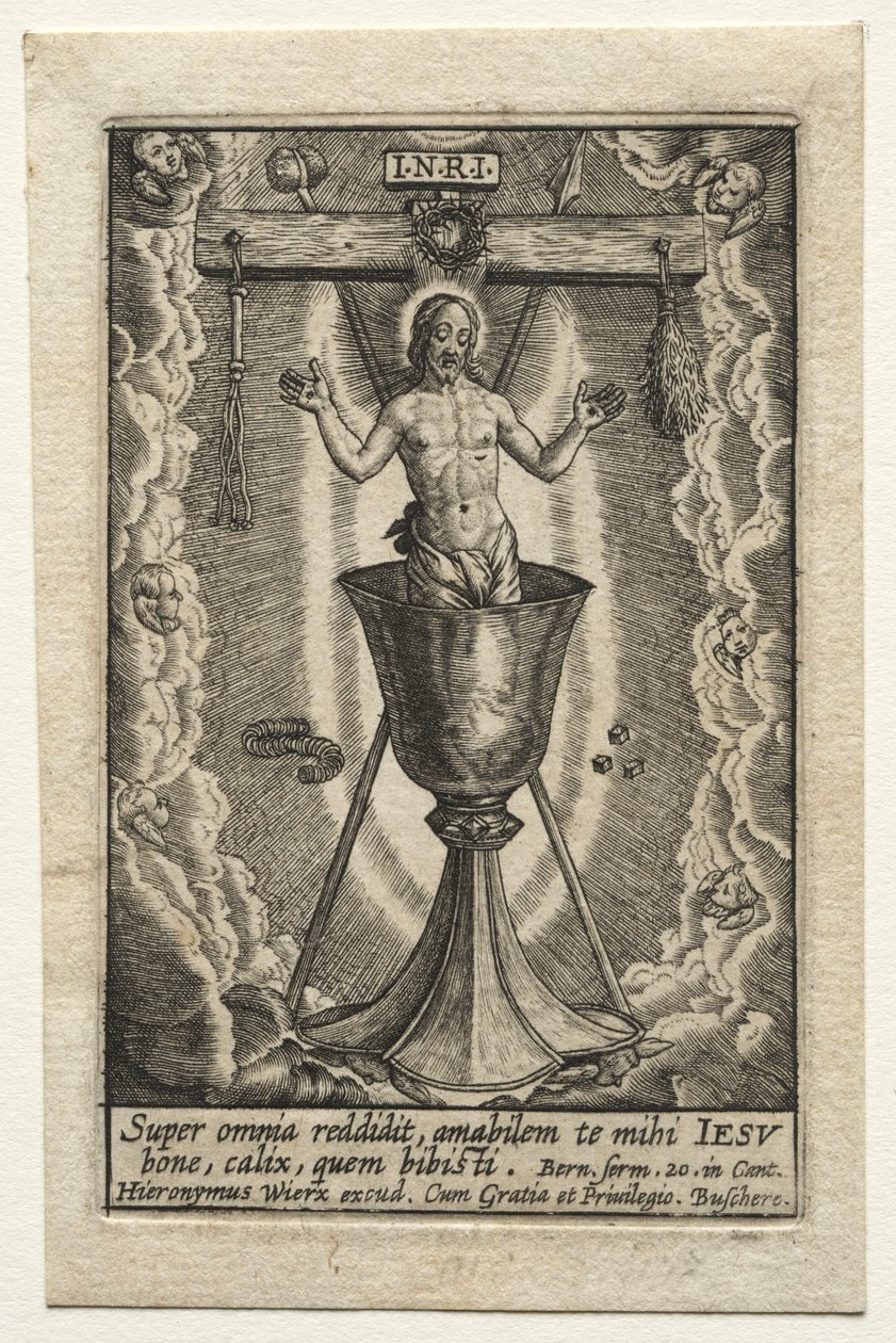 Krev Vykupitele od Hieronymus Wierix