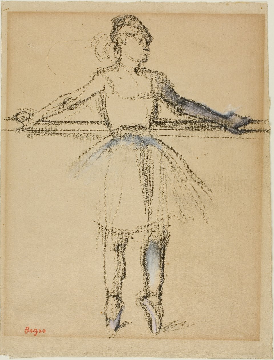 Tanečnice v baru (na místě) od Hilaire Germain Edgar Degas