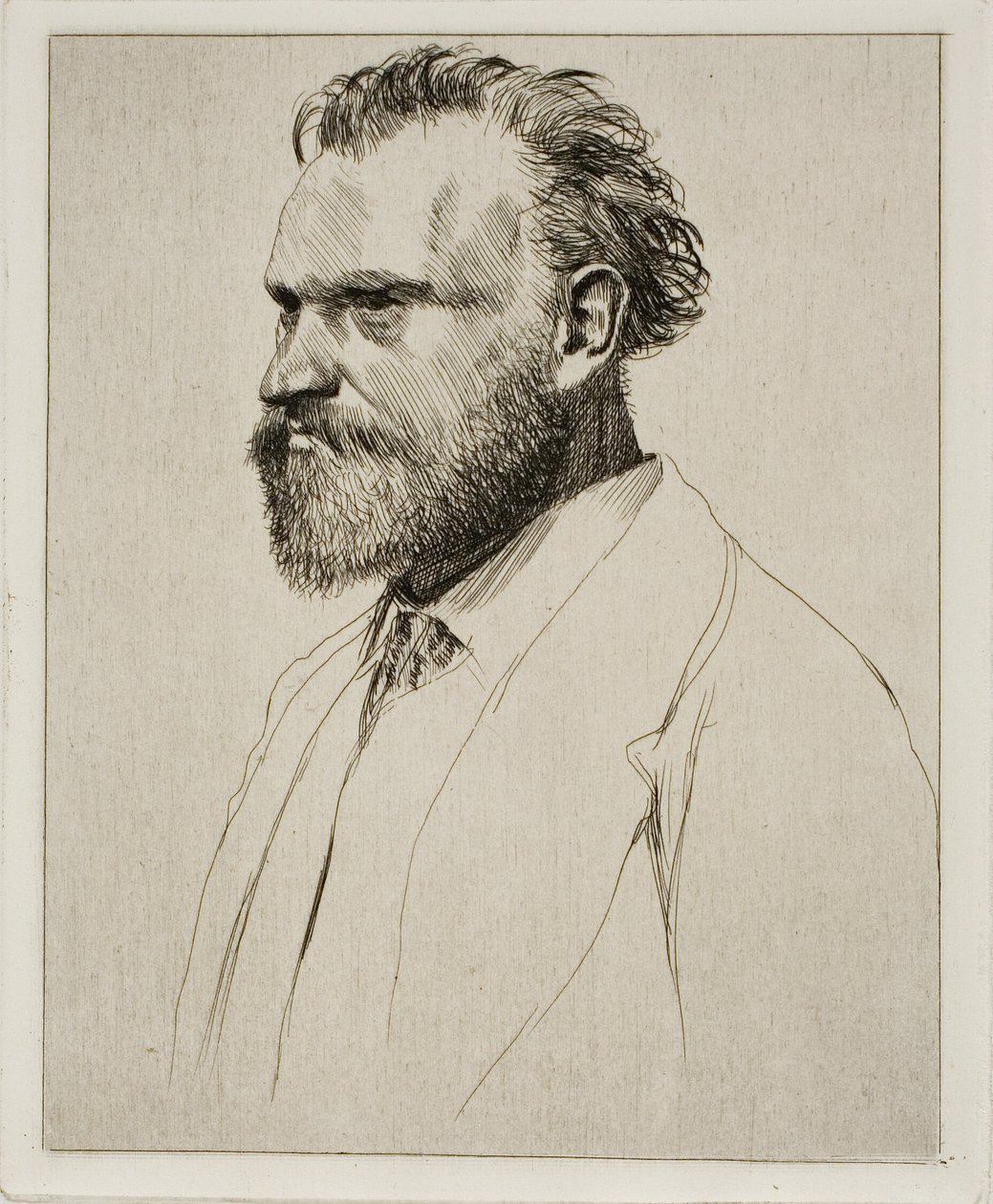 Edouard Manet, Portrét v délce poprsí od Hilaire Germain Edgar Degas