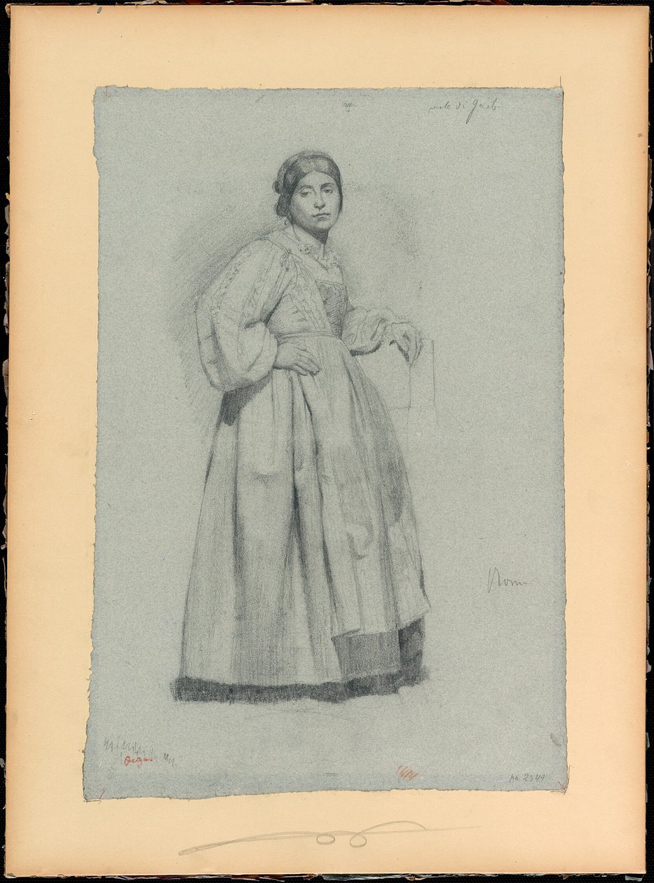 italština (Gaëta) od Hilaire Germain Edgar Degas