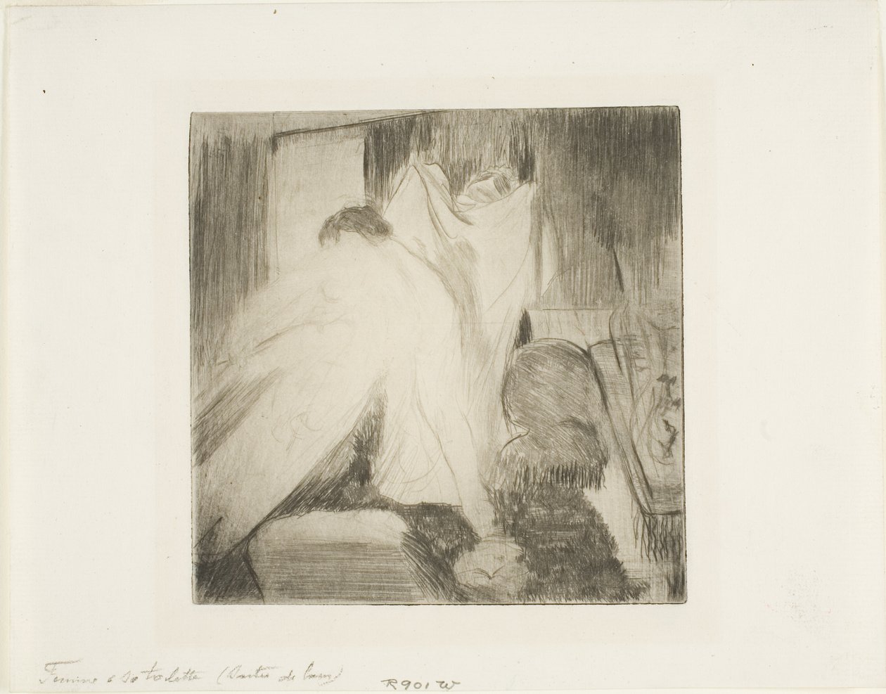 Odchod z lázně od Hilaire Germain Edgar Degas