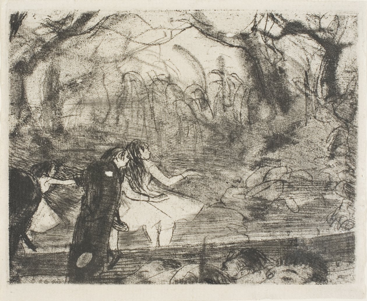V etapě III od Hilaire Germain Edgar Degas