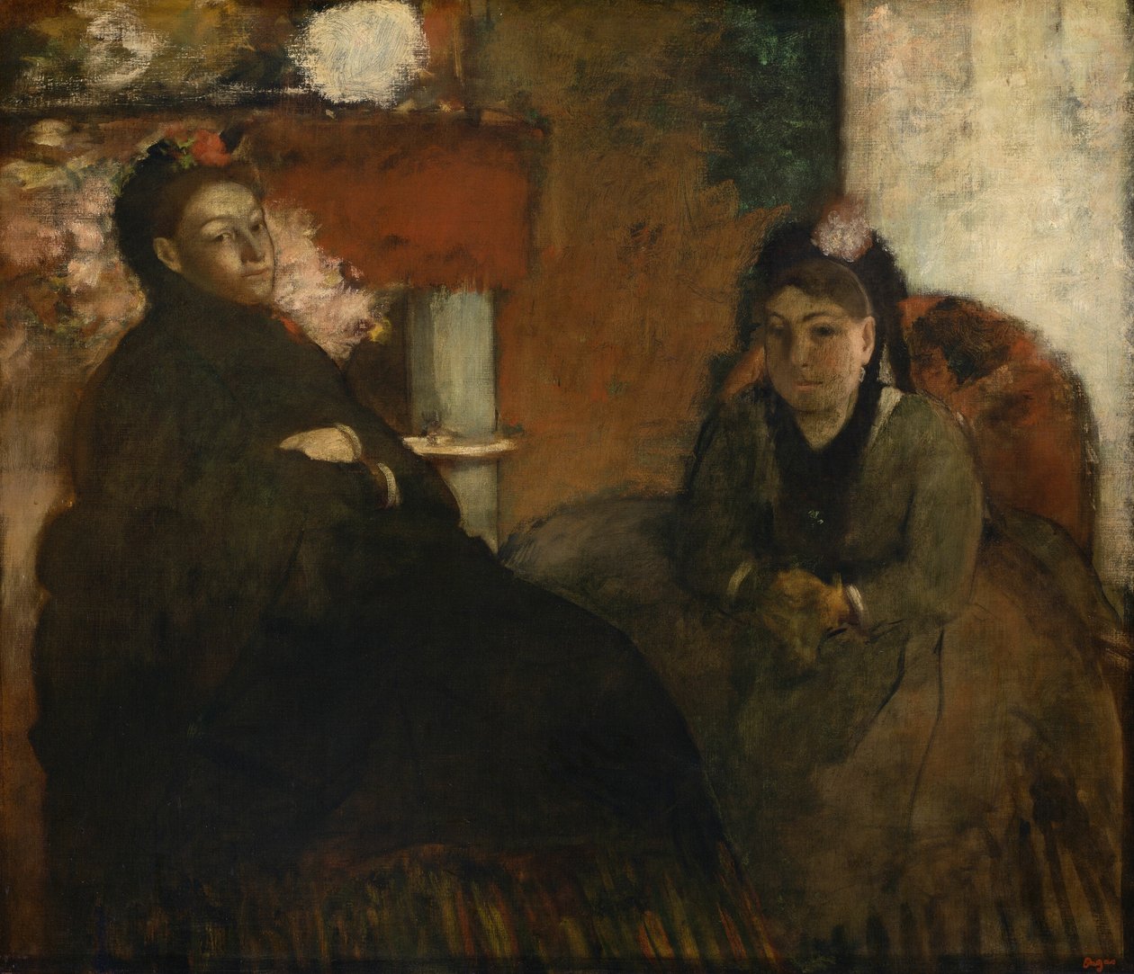 Portrét paní Lisleové a paní Loubensové od Hilaire Germain Edgar Degas