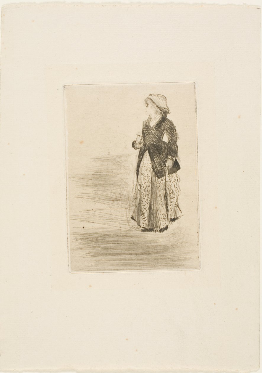 Herečka Ellen Andrée od Hilaire Germain Edgar Degas