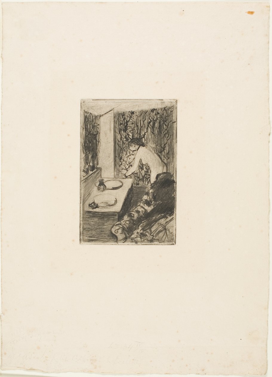 Malá šatna od Hilaire Germain Edgar Degas